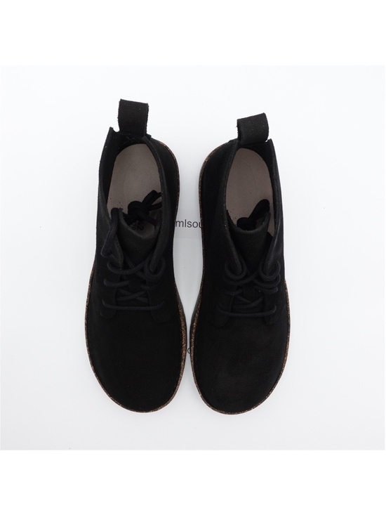 NEW Men\'s Birkenstock Uppsala Chukka Suede Boot 1028115 Black main image 7
